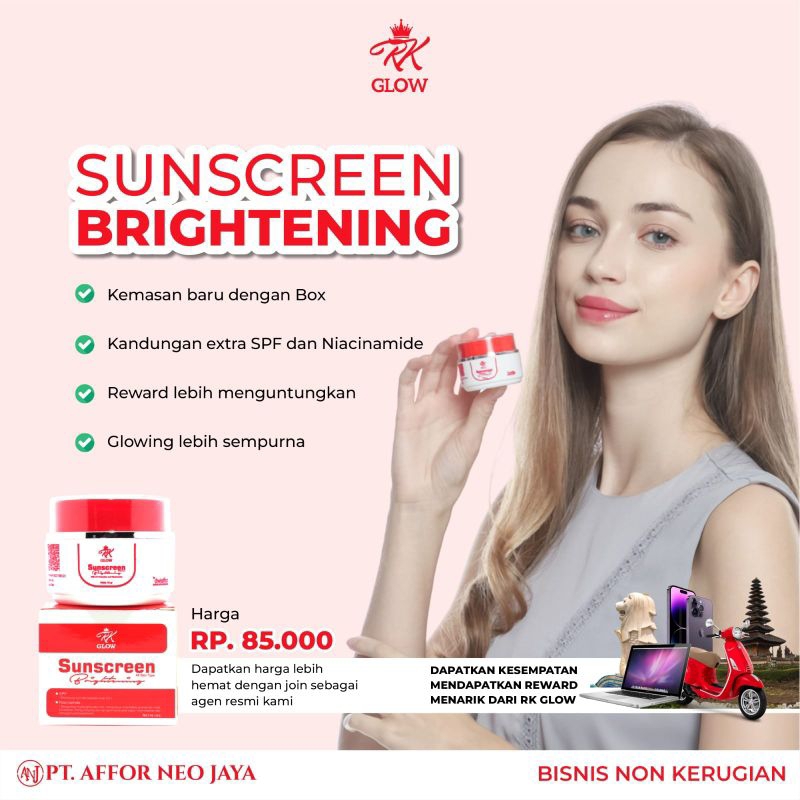 RK GLOW Sunscreen Brightening