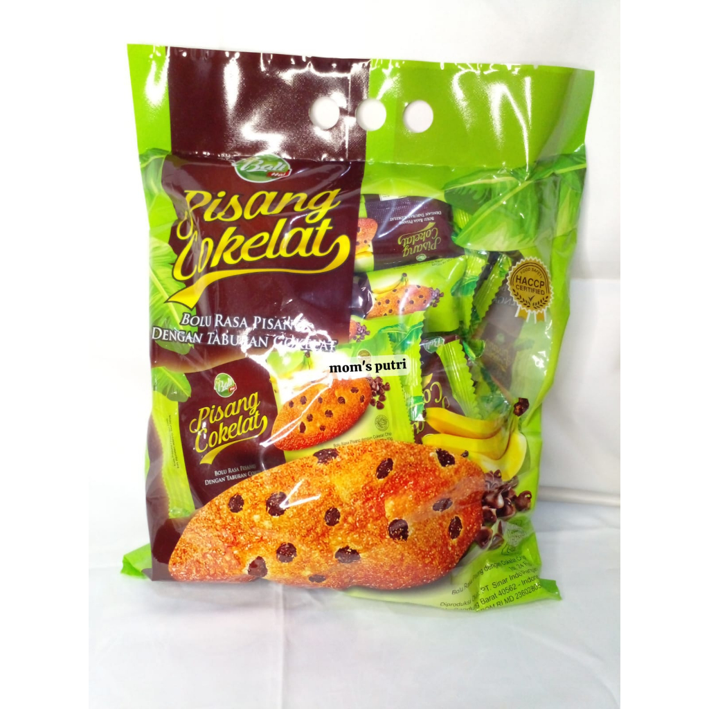 Bolu PISANG COKELAT Bali Hai Isi 24pcs @10gr