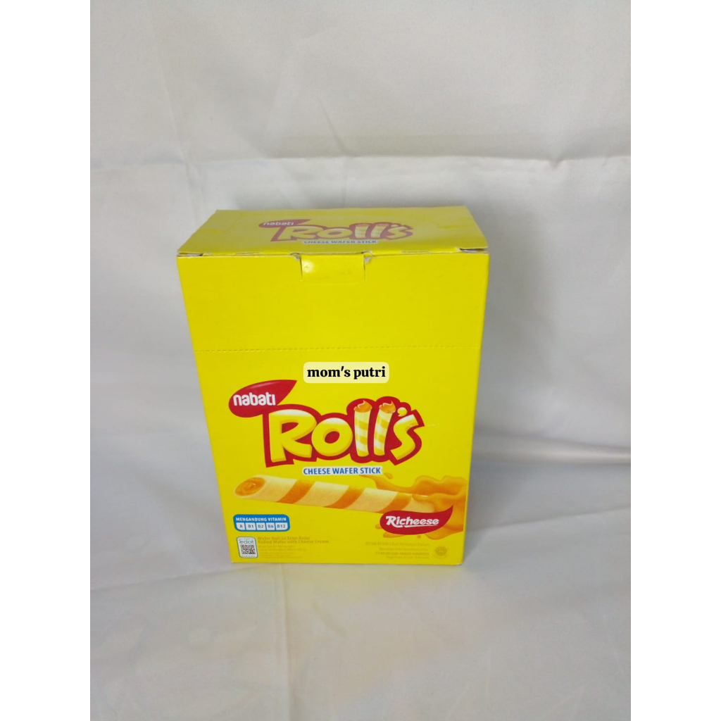 

Nabati Rolls Cheese Stick Isi 20pcs @6gr