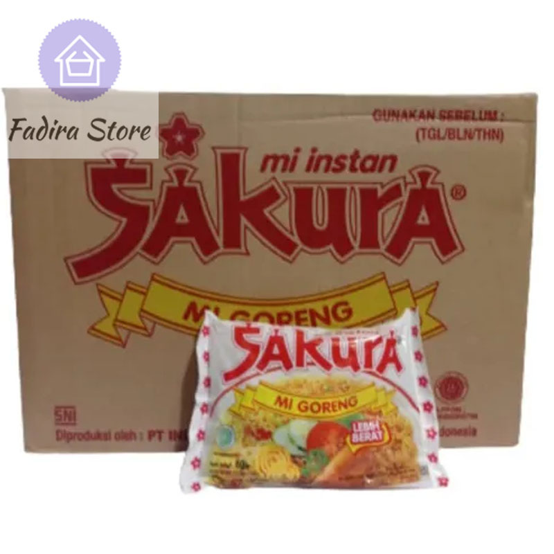 

Mie Instan Murah Sakura Goreng 60 G (1dus Isi 40Pc)