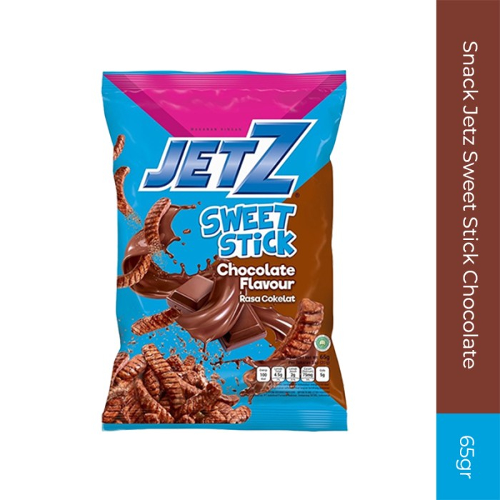 

Snack Jetz Sweet Stick Chocolate 65gr - Jetz Rasa Choco 65gr