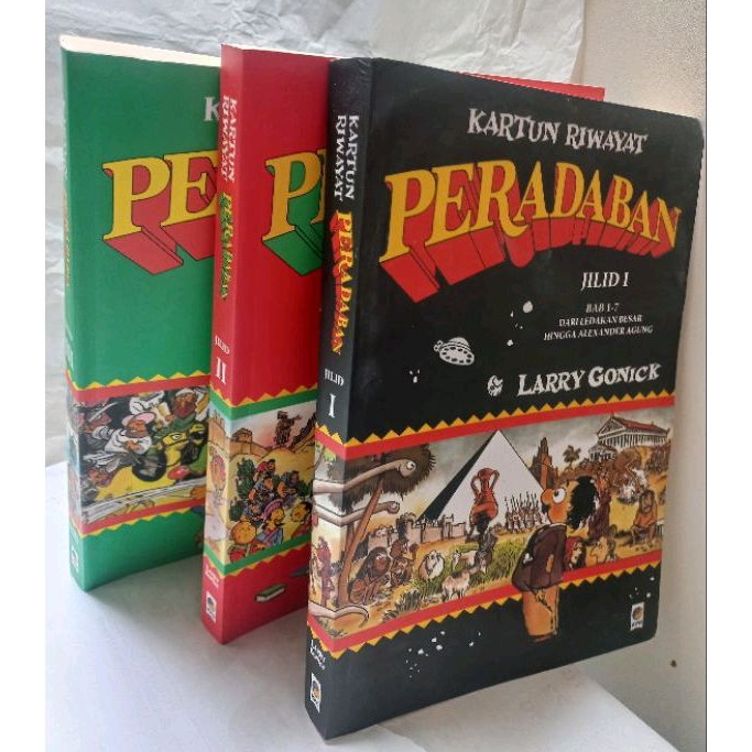 Kartun Riwayat Peradaban by Larry Gonick.