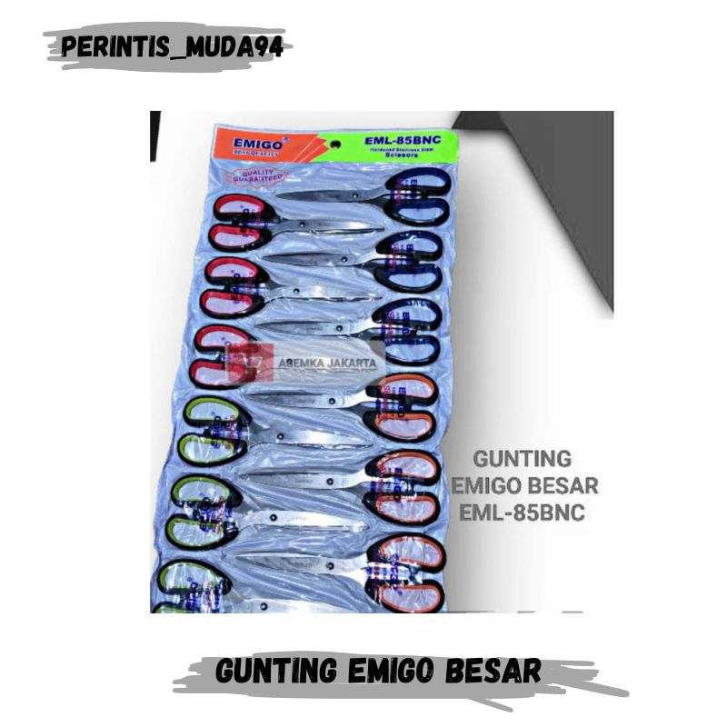 

GUNTING EMIGO BESAR 1 RTG ISI 12 PCS