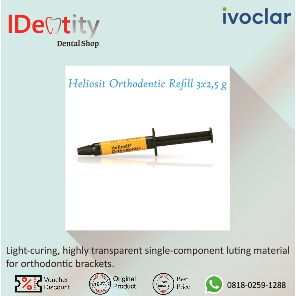 IDentity.id - Heliosit Orthodontic Refill 3x2,5 g ORI ivoclar vivadent