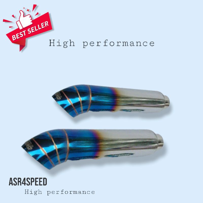 Tailpipe / Variasi Knalpot mobil disel js racing full stainless untuk solar dan besar all mobil