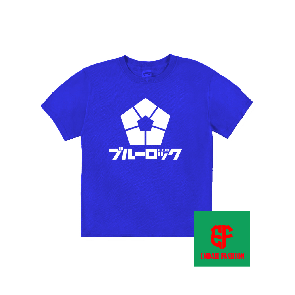 KAOS ANAK KAOS ANIME BLUE LOCK LOGO