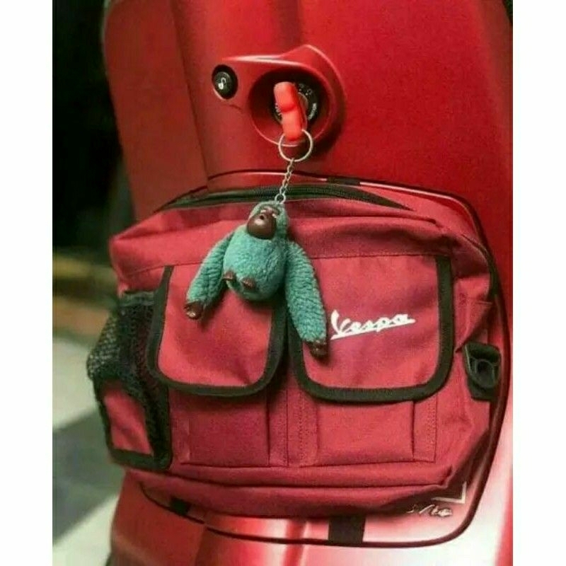 Tas Bagasi Vespa modern Dan Classic.Aksesoris Tas Bagasi vespa