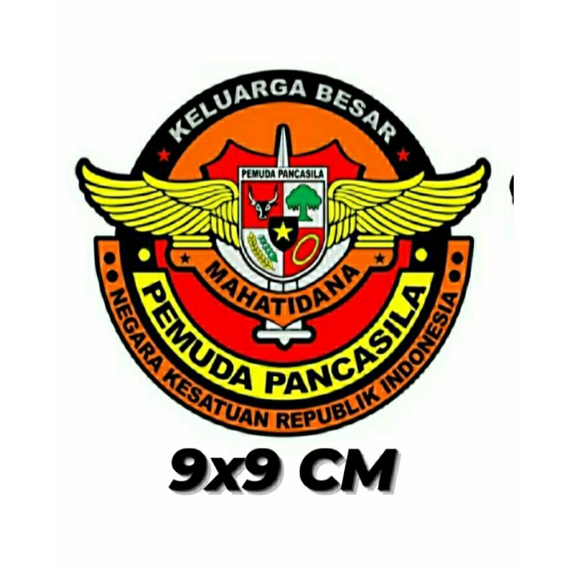 

Sticker PEMUDA PANCASILA, sticker pp, sticker koti komandan inti