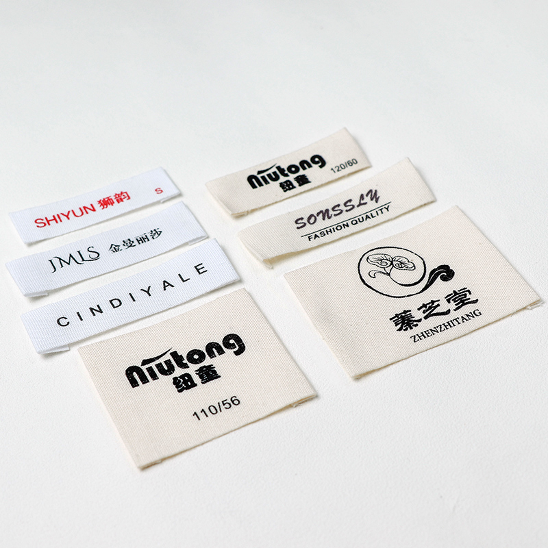 

Label katun printing warna minimal order 100pcs