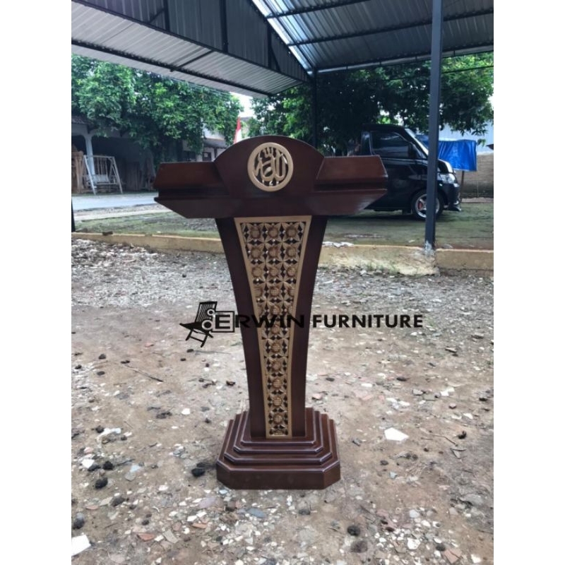 podium garuda presiden - tempat khotbah - podium khotbah - podium presiden