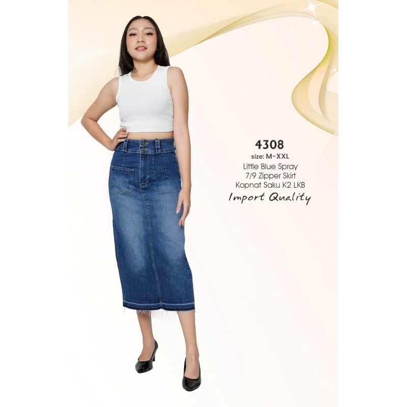 JEANS WANITA ROK IMPORT ORIGINAL