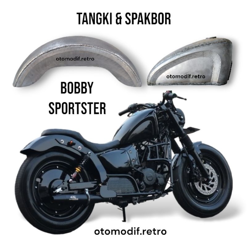 Tangki Spakbor Bobby Bobber Sportster
