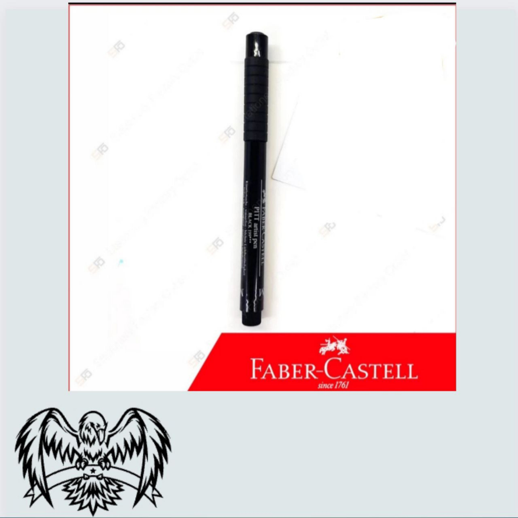 

PITT artist pen medium faber castell varian warna black