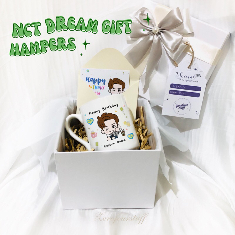 GIFT SET HAMPERS (S) MUG NCT DREAM CHARACTER / NCT CAFE 7 DREAM / KADO ULTAH / HADIAH ULANG TAHUN NC