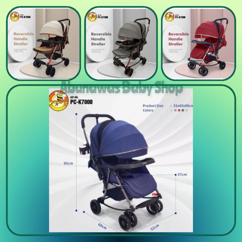 Stroller Baby Bliss ex Wonfuss Stroller Bayi Wonfuss Import / Stroller Pacific K 7000 K7000 K8800 K 