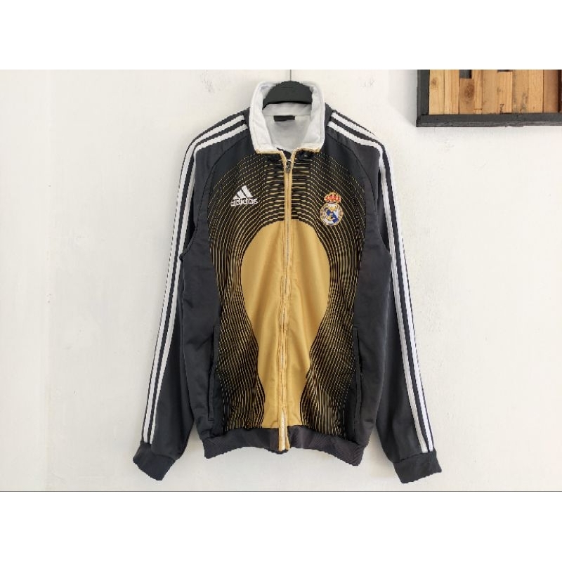 jaket vintage tracktop real madrid size S