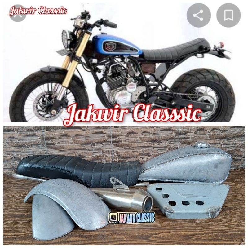 Paket Tangki Japstyle megapro thunder scorpio byson tiger GL