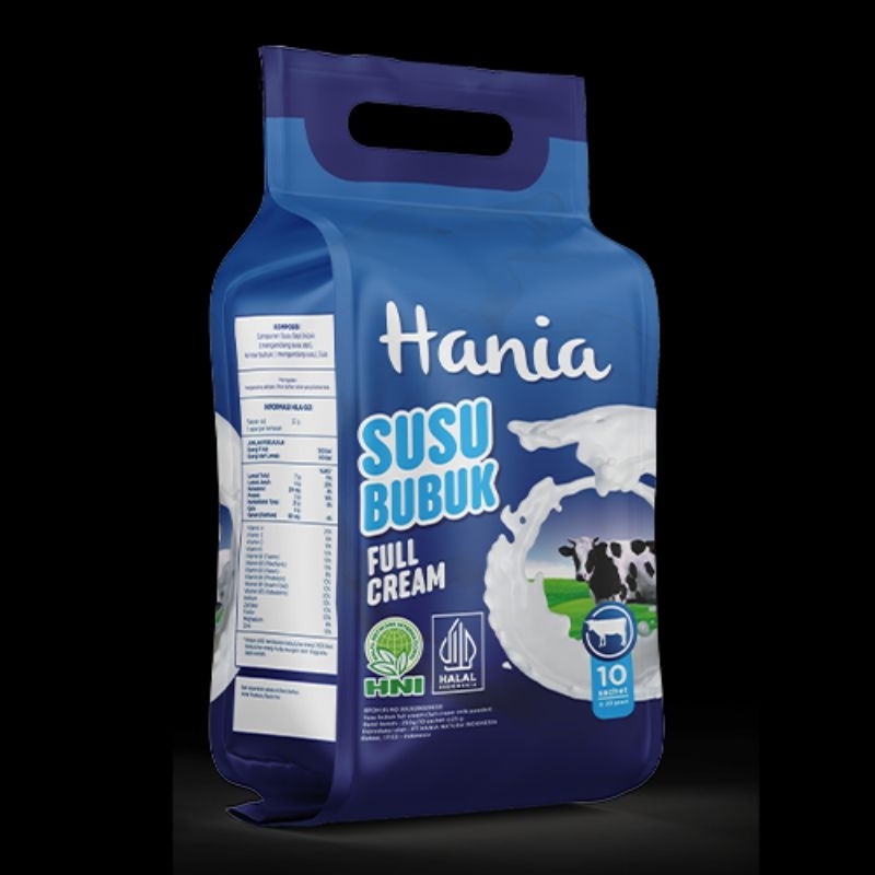 

Hania Susu Bubuk Full Cream isi 10sachet