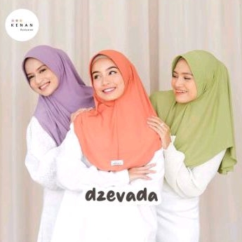 Bergo jersey by Kenan Hijab dzevada ukuran M