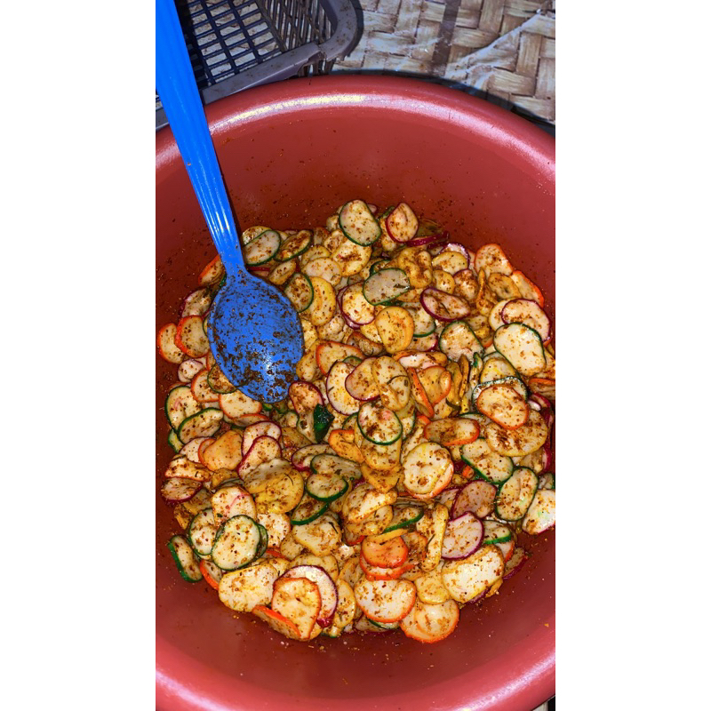 

krupuk seblak hot