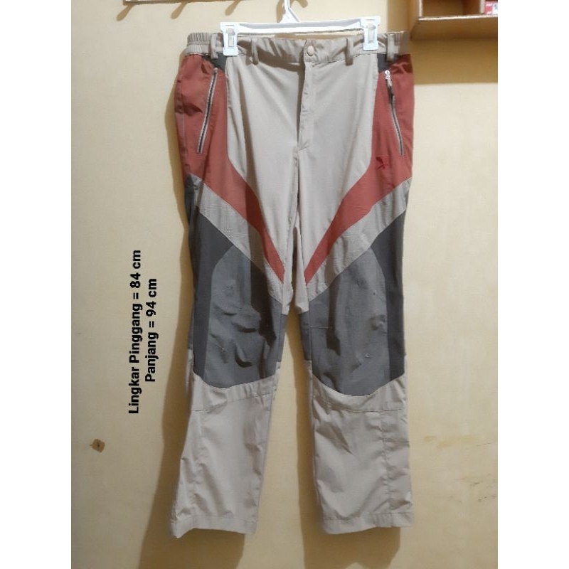 Celana Gunung Pria Wanita Second Original / Celana Hiking / Celana Outdoor Waterproof Quickdry Hikin
