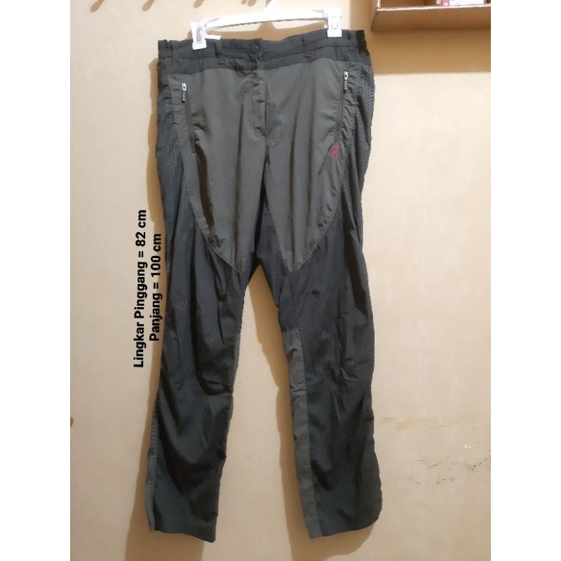 Celana Gunung Pria Wanita Second Original / Celana Hiking / Celana Outdoor Waterproof Quickdry PL Sp