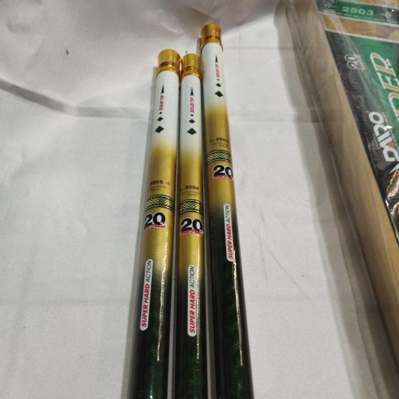 Joran Tegek Daido Evander Super Kaku Kuat 20 Kg Baronang Galatama Lele Bawal Super Hard Action