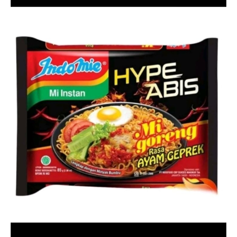 

Indomie ayam geprek