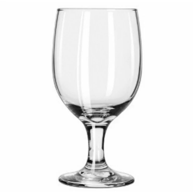 Gelas Kaki Kaca/Gelas Goblet Kaca Bening/Gelas Wine isi 6 pcs ( Gosen only)