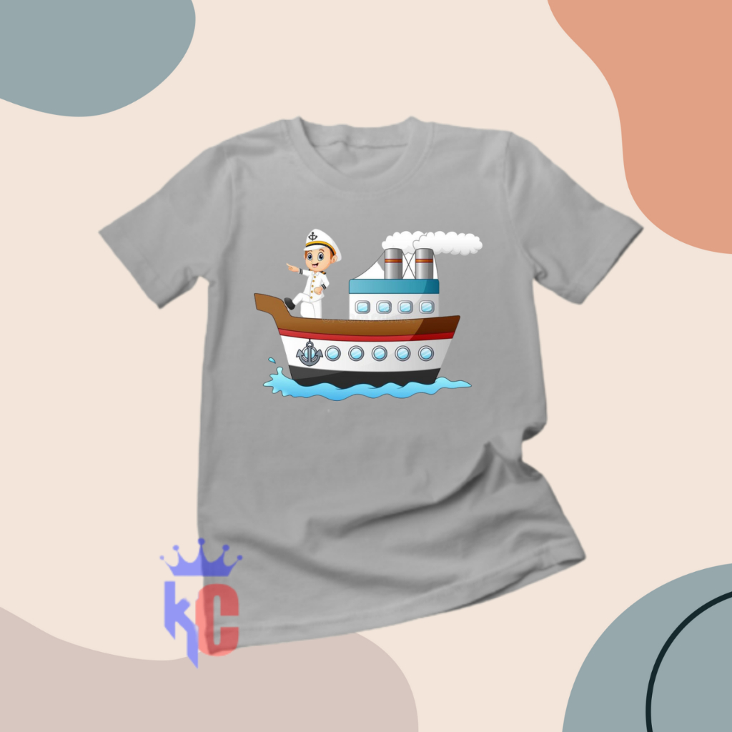 Baju Kaos Anak Kapal Pesiar Terbaru Bahan Premium