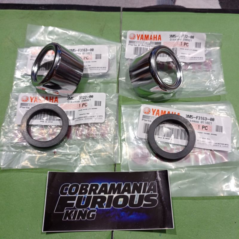 cincin + karet ring as shock kupingan lampu rx king tua cobra master original yamaha genuine parts