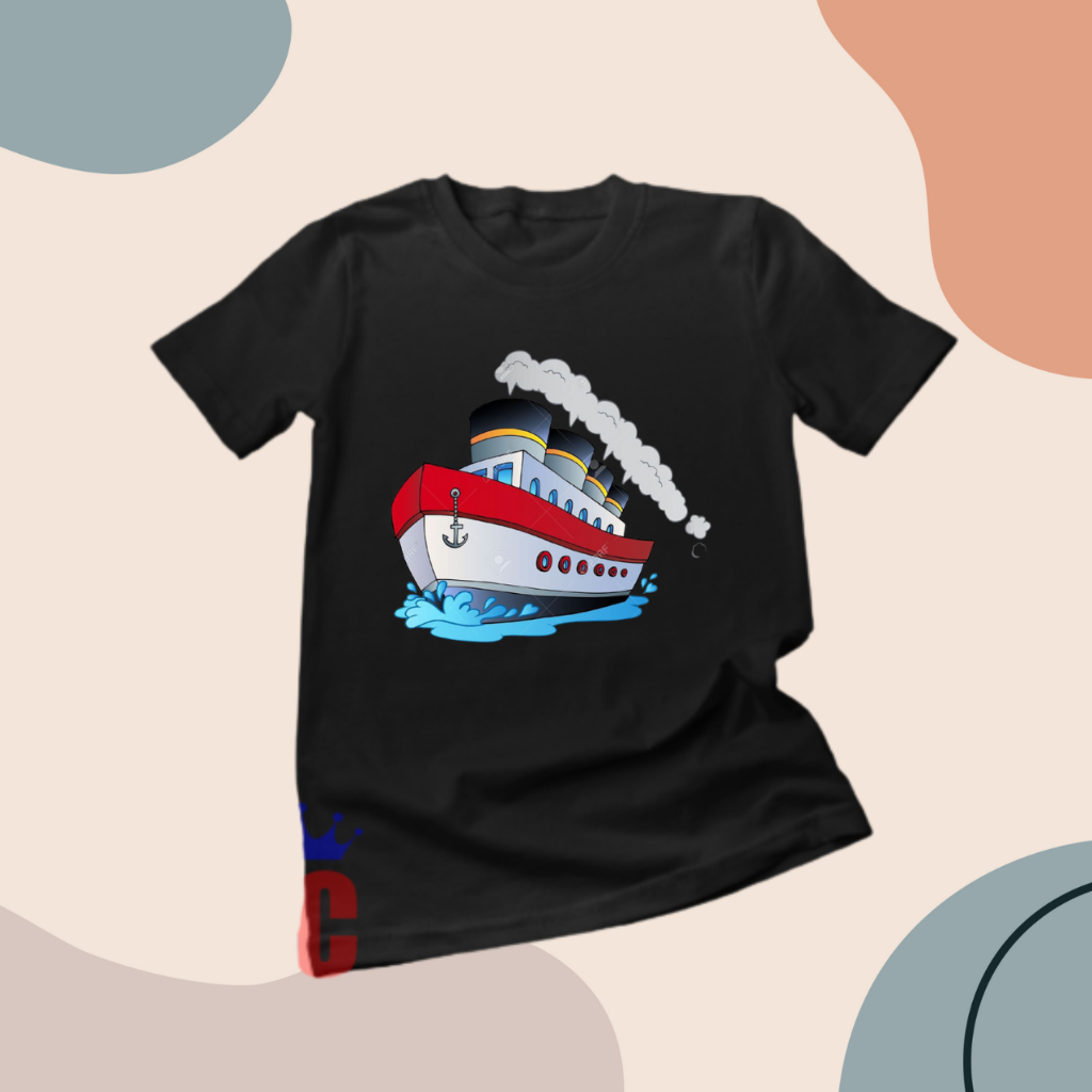 Baju Kaos Anak Kapal Pesiar Terbaru Bahan Premium