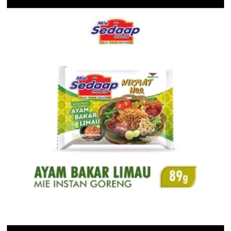 

mie sedap ayam bakar limau