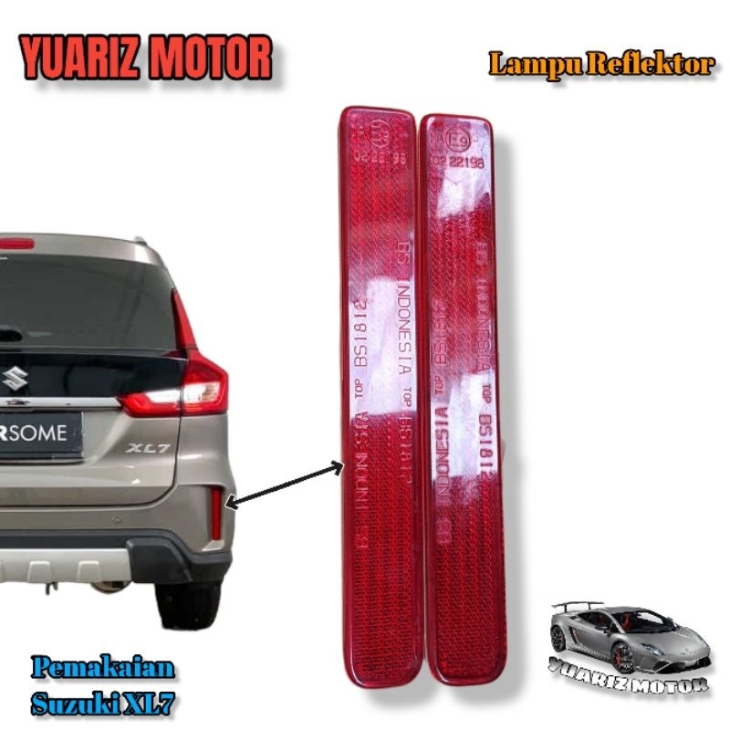REFLEKTOR BEMPER MATA KUCING SUZUKI XL7 ORIGINAL / LAMPU REFLEKTOR BEMPER MATA KUCING SUZUKI XL7 ORI