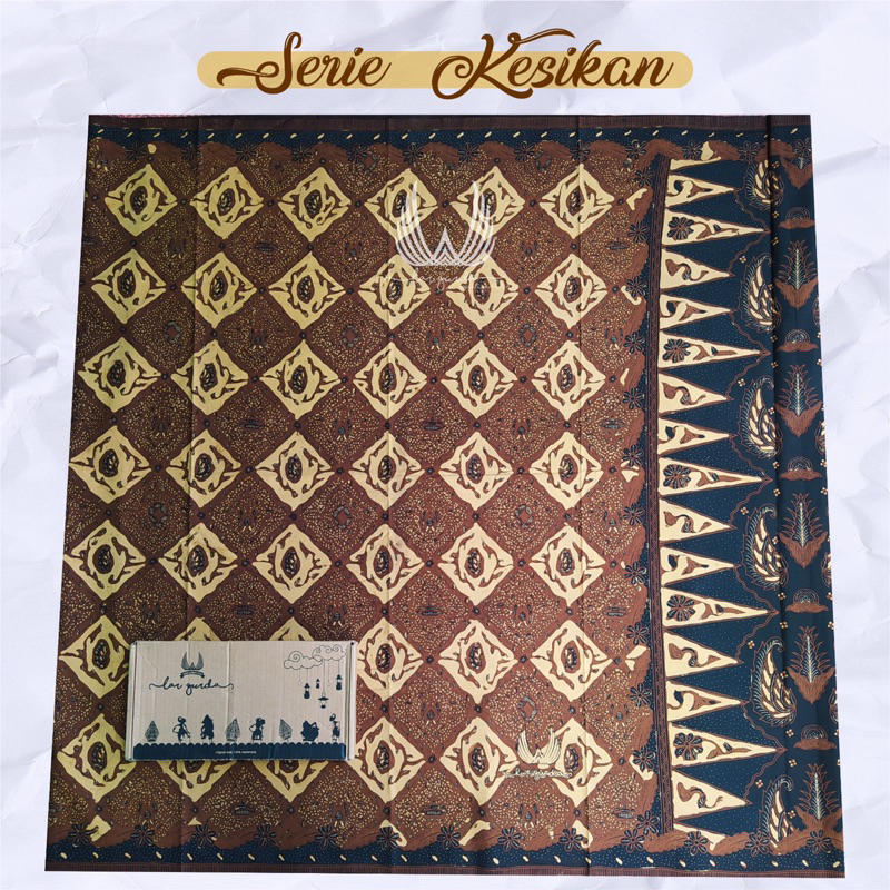 NEW MOTIF  Sarung Batik LarGurda Serie Kesikan (Motif Sidomulyo)