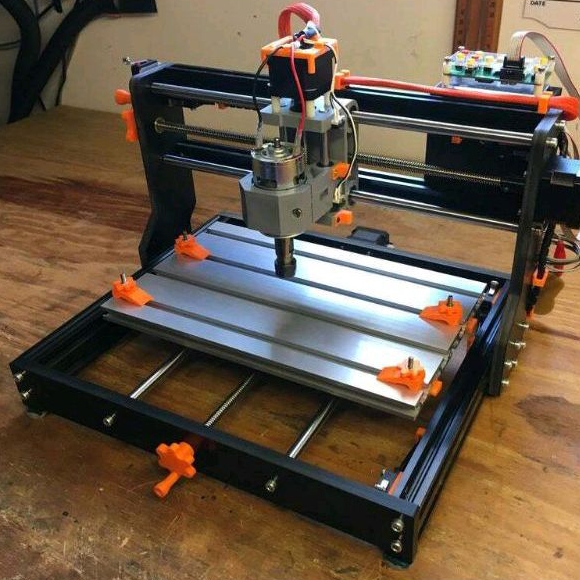 RENGGASTORE0 - CNC 3018 PRO MAX CLAMP TABLE MESIN CNC MINI ENGRAVER