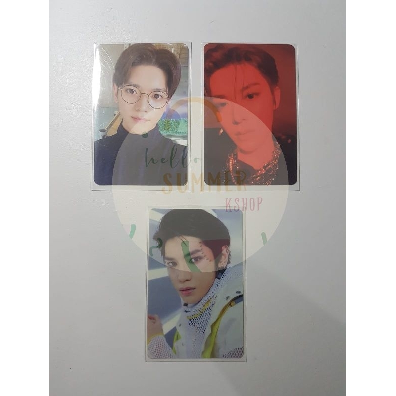 NCT NCIT Photopack Taeyeong Yuta Photocard
