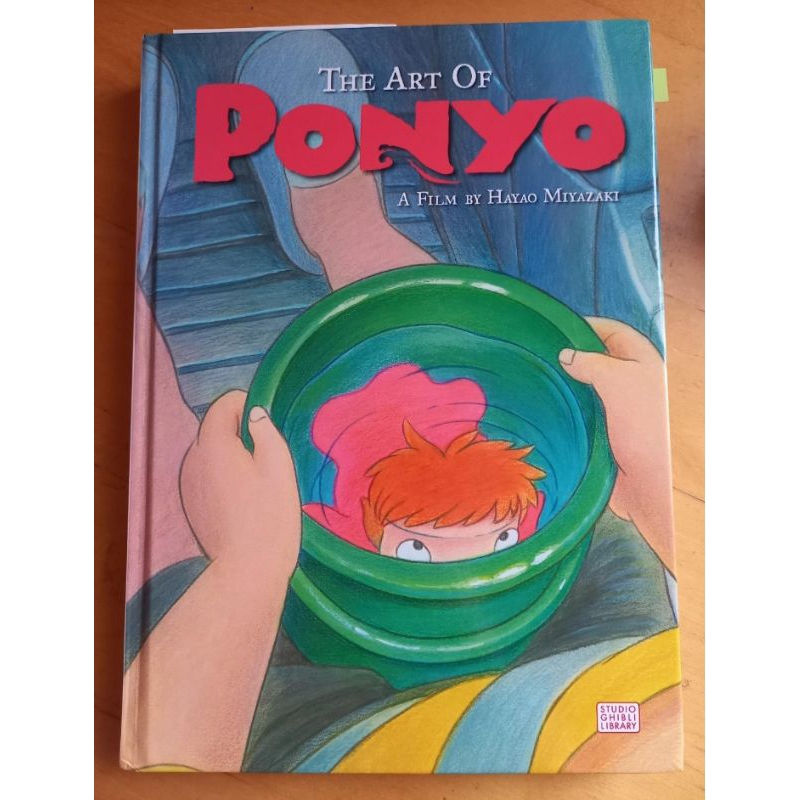 Ponyo By Hayao Miyazaki Official Hardcover