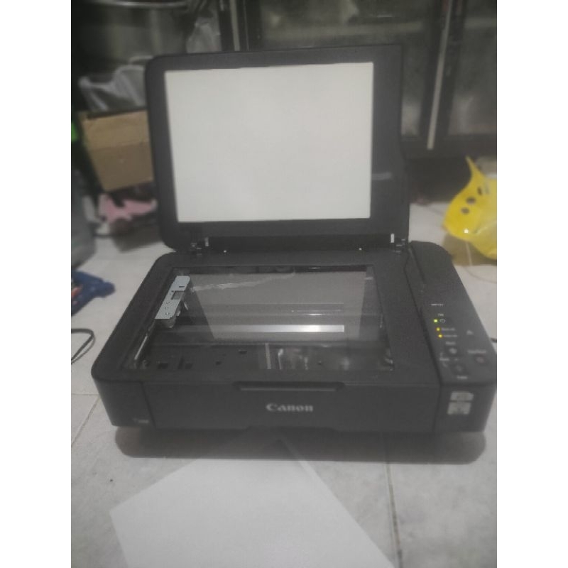PRINTER ALL IN ONE MURAH  PRINT SCAN COPY CANON MP237 KOSONGAN NORMAL