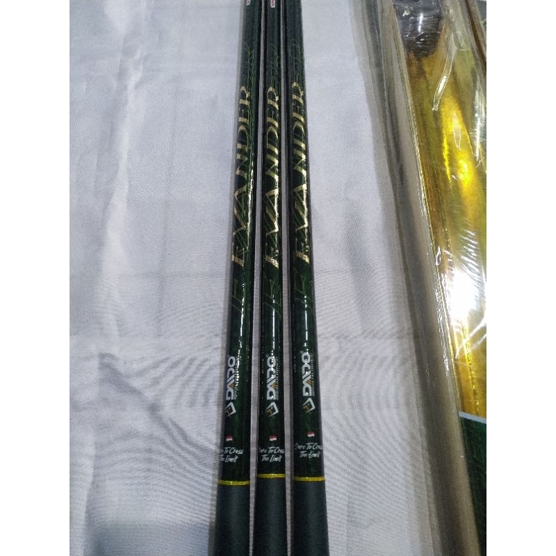 Joran Tegek Daido Evander Super Kaku Kuat Drag 20 Kg Baronang Galatama Lele Super Hard Action