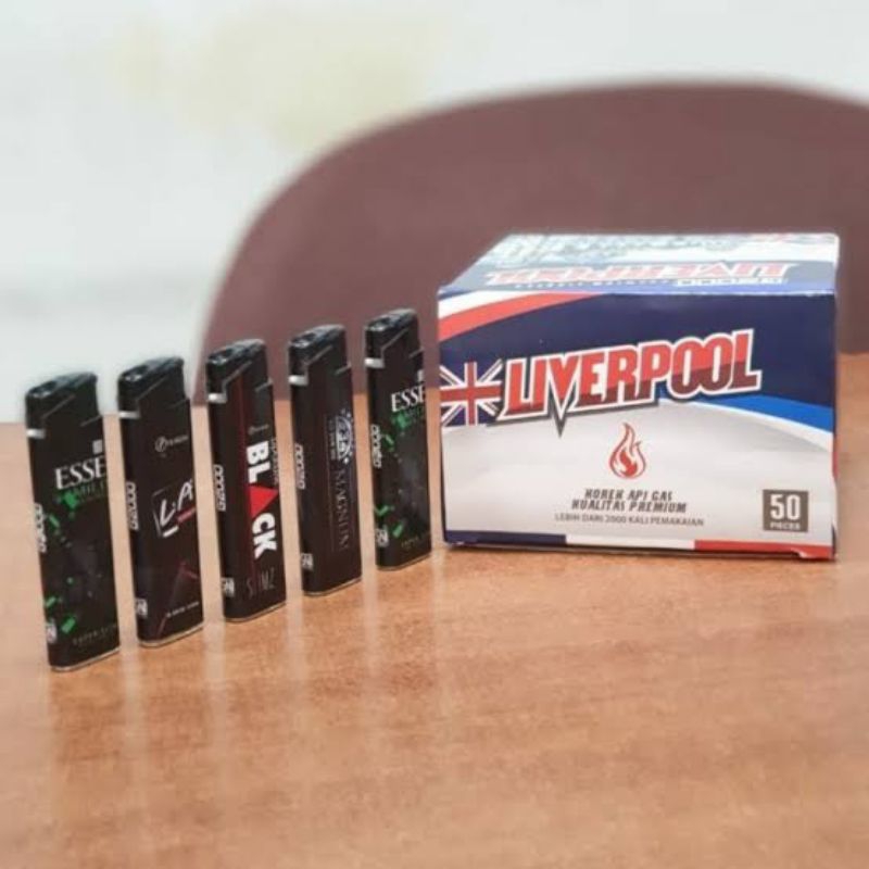 Korek api bara liverpool/ mancis api bara/pemantik api bara