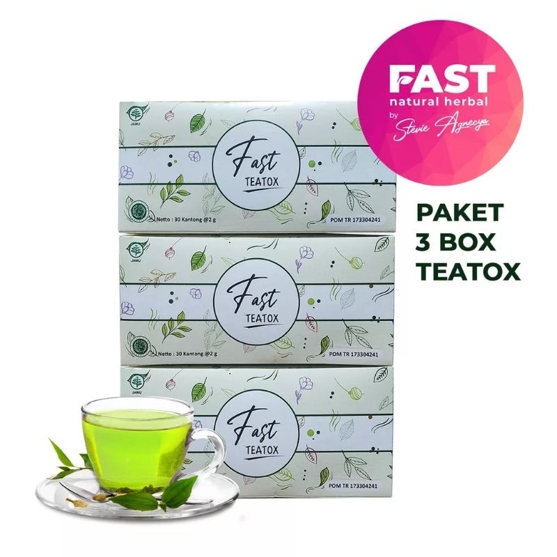 

FASTNATURALHERBALPAKET TEATOX 3BOX