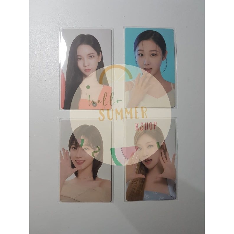 Aespa Mediheal Photocard Karina Winter Giselle Ningning