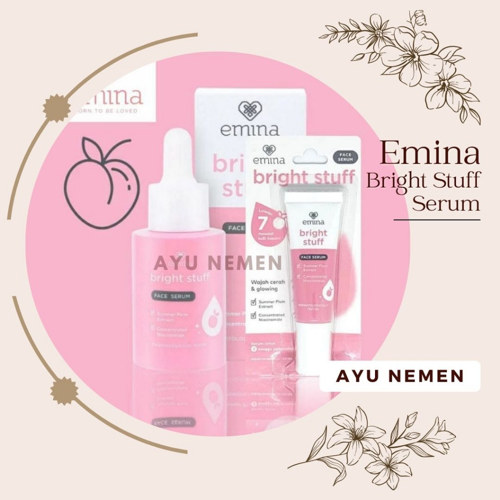 EMINA BRIGHT STUFF FACE SERUM  / EMINA SERUM / EMINA FACE SERUM