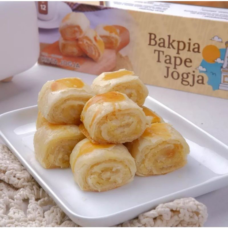 bakpia tape jogja isi 12 oleh oleh khas jogja | jajanan jogja | kuliner jogja | jajan hits jogja | j