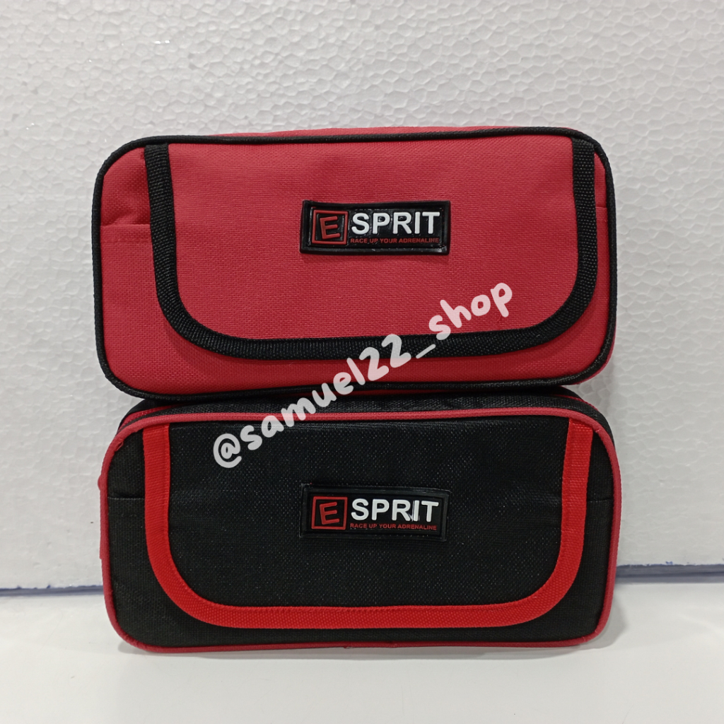 

Tepak Pensil / Tempat Pensil Kain Model Unisex E Sprit Jumbo 1 Sleting