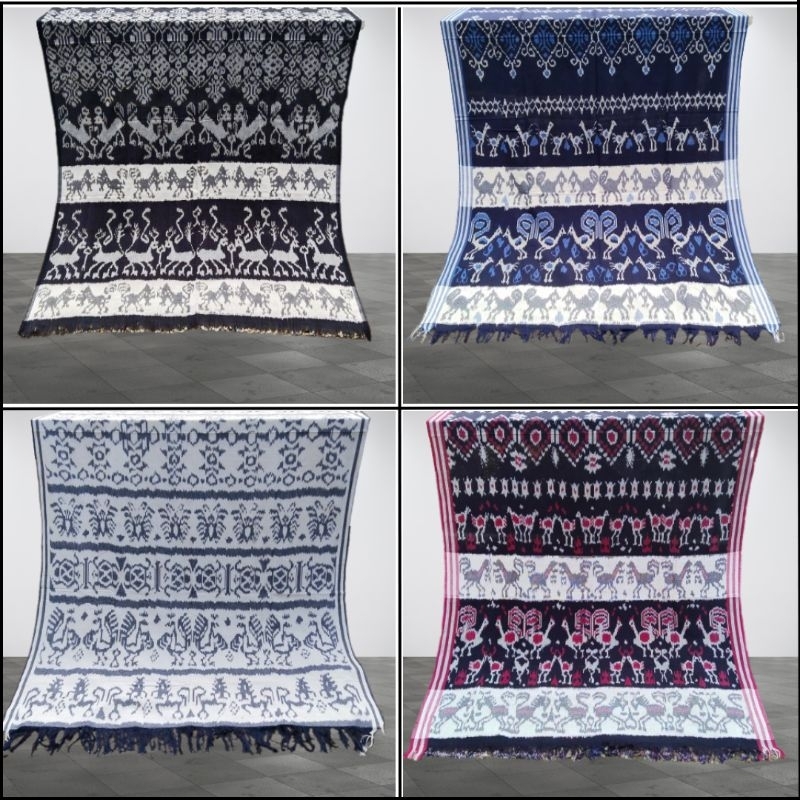 kain tenun motif sumba || kain tenun sumba