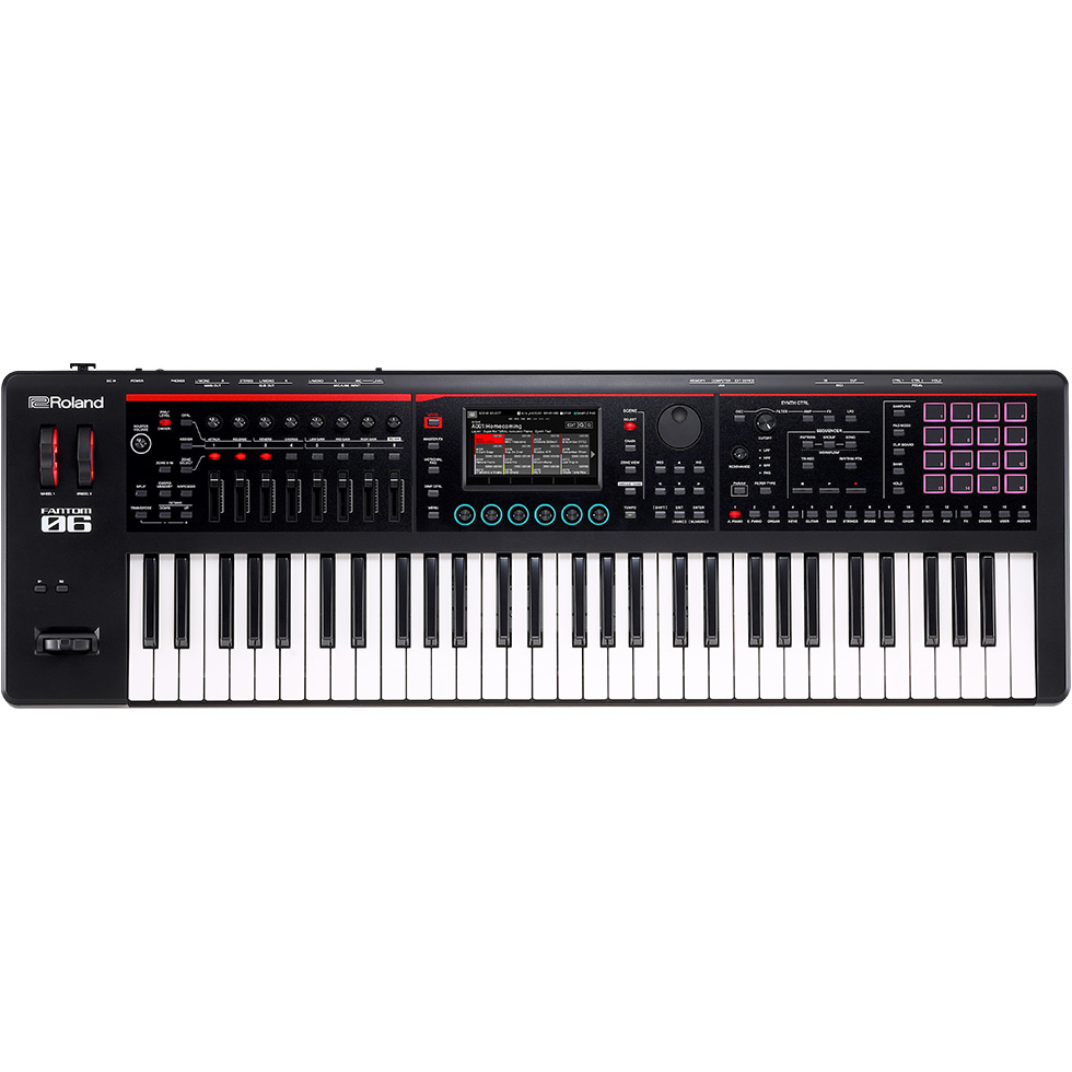 Roland Keyboard FANTOM-06 Original Music Workstation Fantom06 Fantom 06