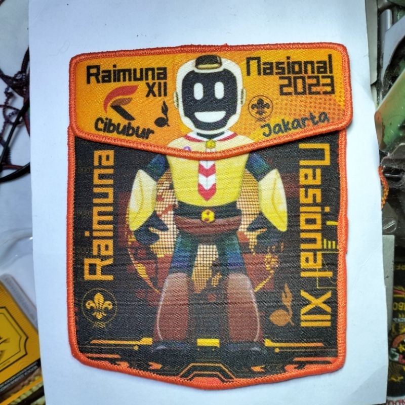 Emblem Ledah Saku Raimuna Nasional XII 2023