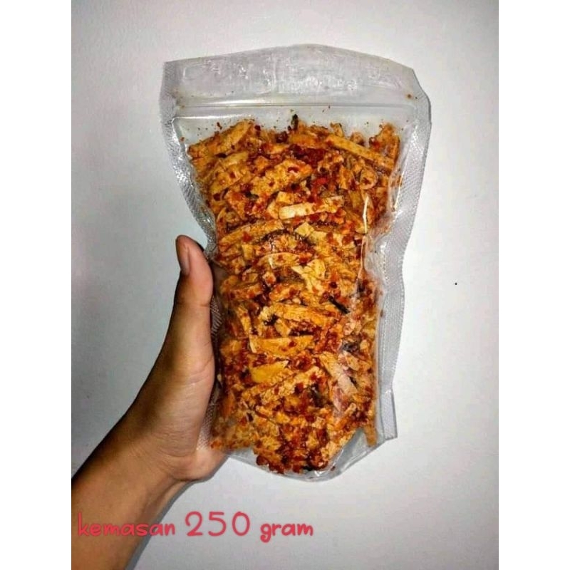 

basreng pedas daun jeruk dan orijinal daun jeruk kemasan 250 gram
